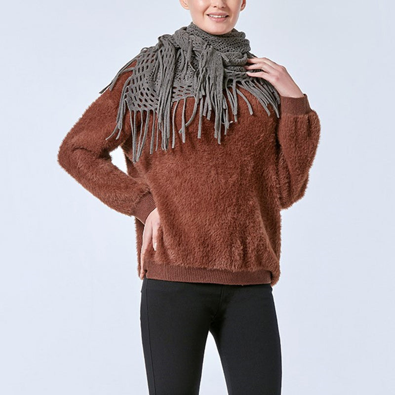 Eleganter Hohengürtel-Schal