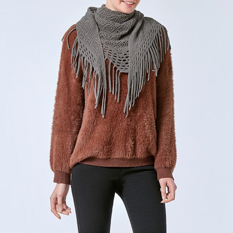 Eleganter Hohengürtel-Schal