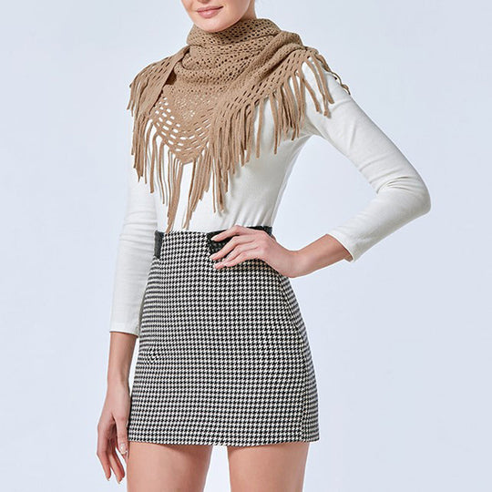 Eleganter Hohengürtel-Schal