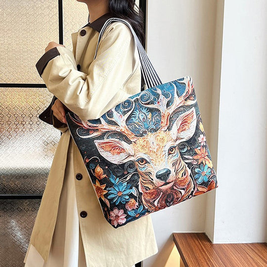 Lässige Vintage-Tasche aus Canvas