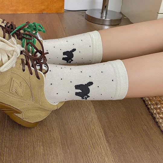 Lässige bedruckte Katzen-Socken