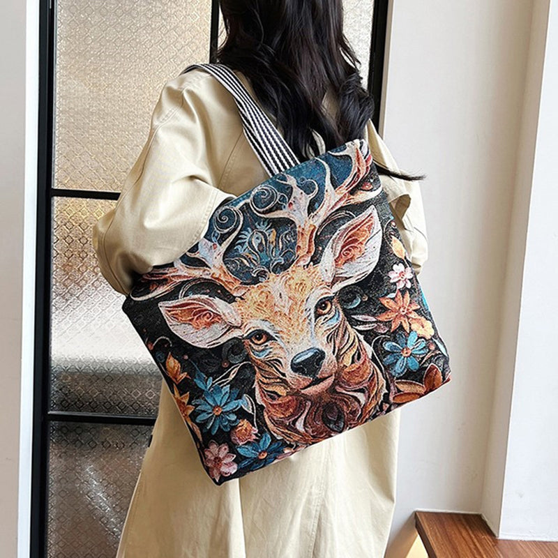 Lässige Vintage-Tasche aus Canvas