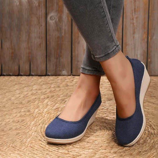 Bequeme Plateau-Schuhe