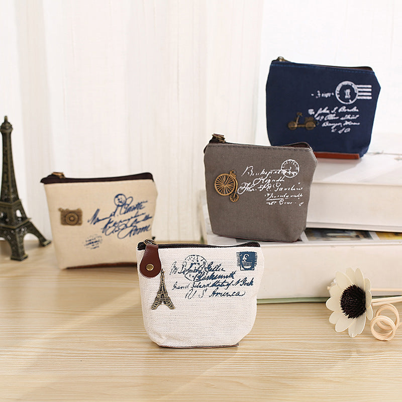 Vintage Stoffgeldbörse