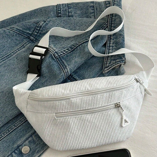 Entspannter farbenfroher Schultertasche