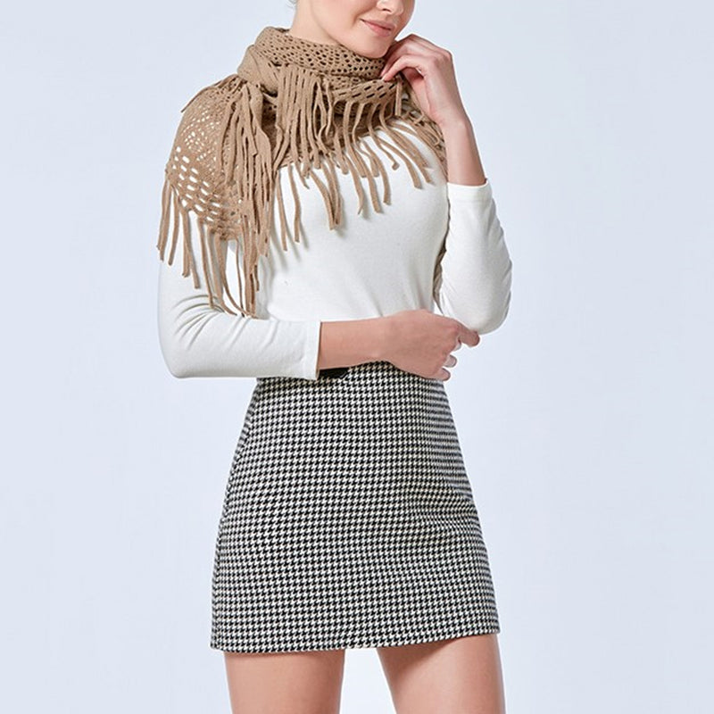 Eleganter Hohengürtel-Schal