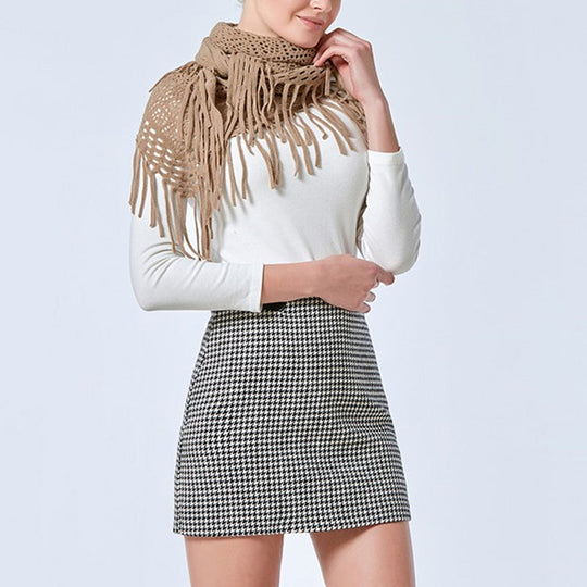 Eleganter Hohengürtel-Schal