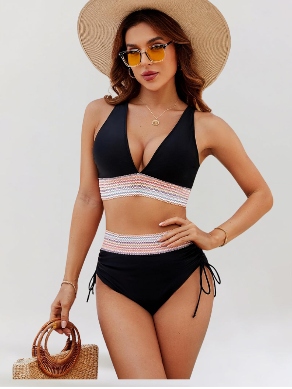 Bikini-Set mit Hoher Taille & Bauchkontrolle