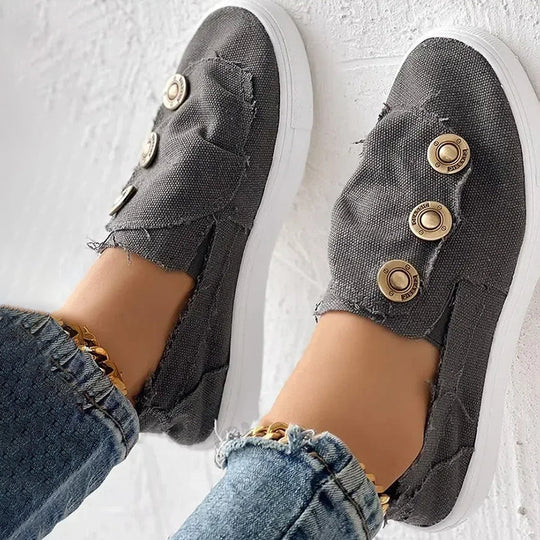Bequeme flache Schuhe