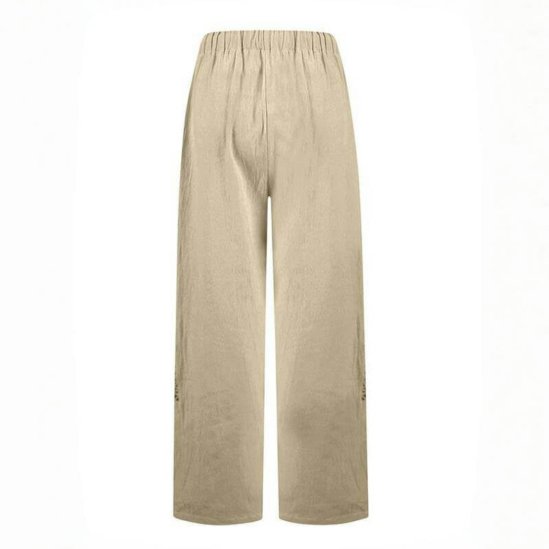 【Coton Et Lin】Bequeme Freizeithose