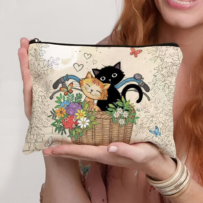 Hunde- und Katzen-Tragetasche mit Cartoon-Design