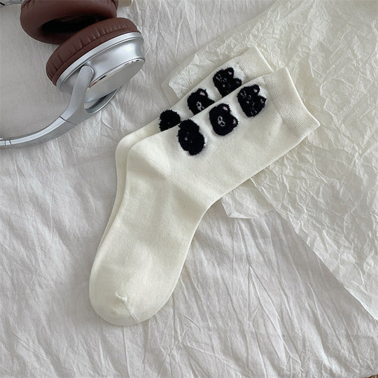 Lässige bedruckte Katzen-Socken