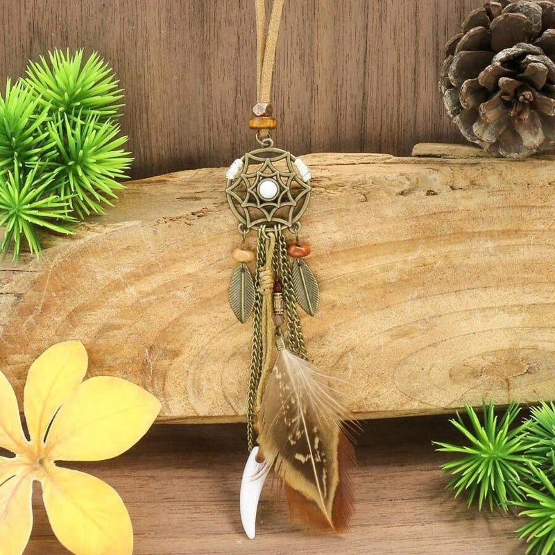 Bohemian Vintage Anhänger-Halskette