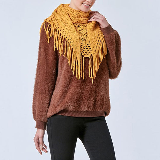 Eleganter Hohengürtel-Schal