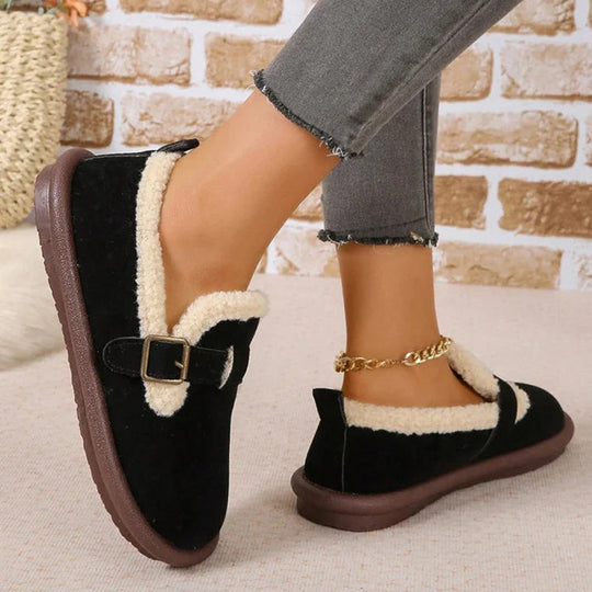 Bequeme Warme Plateauschuhe