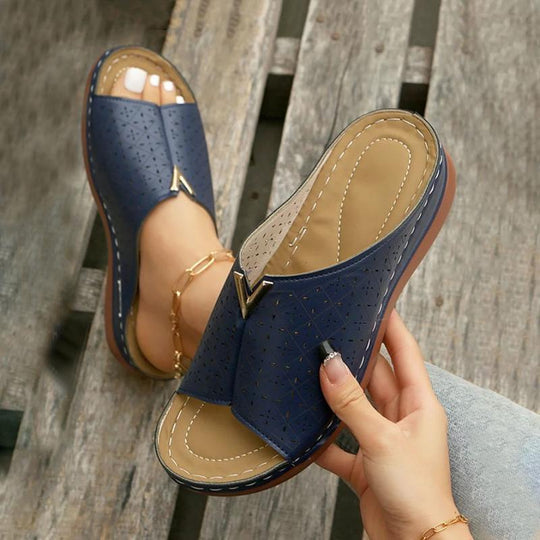 Bequeme Plateau-Pantoffeln