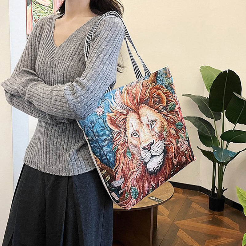 Lässige Vintage-Tasche aus Canvas