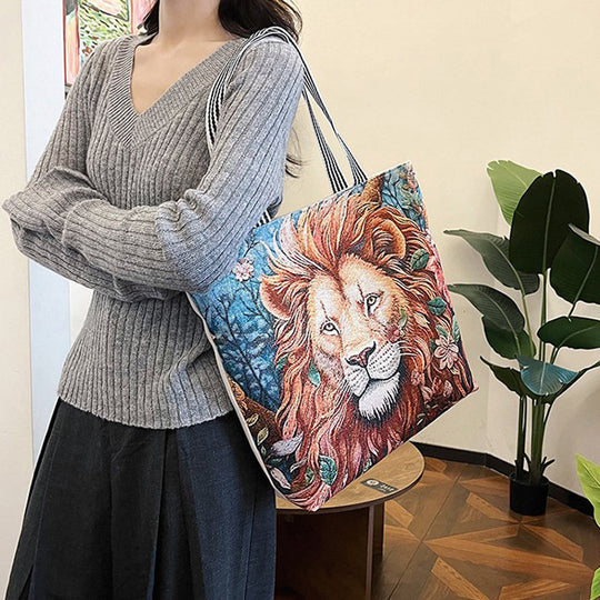 Lässige Vintage-Tasche aus Canvas