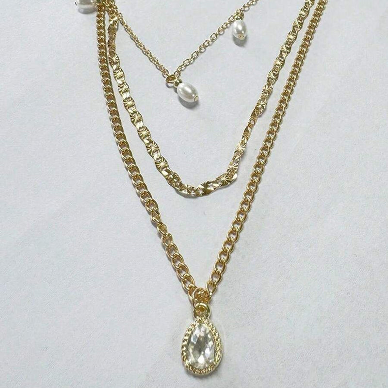 Bohemien Vintage Anhänger Halskette