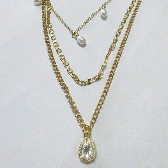 Bohemien Vintage Anhänger Halskette