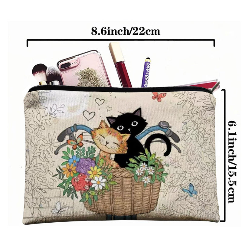 Hunde- und Katzen-Tragetasche mit Cartoon-Design