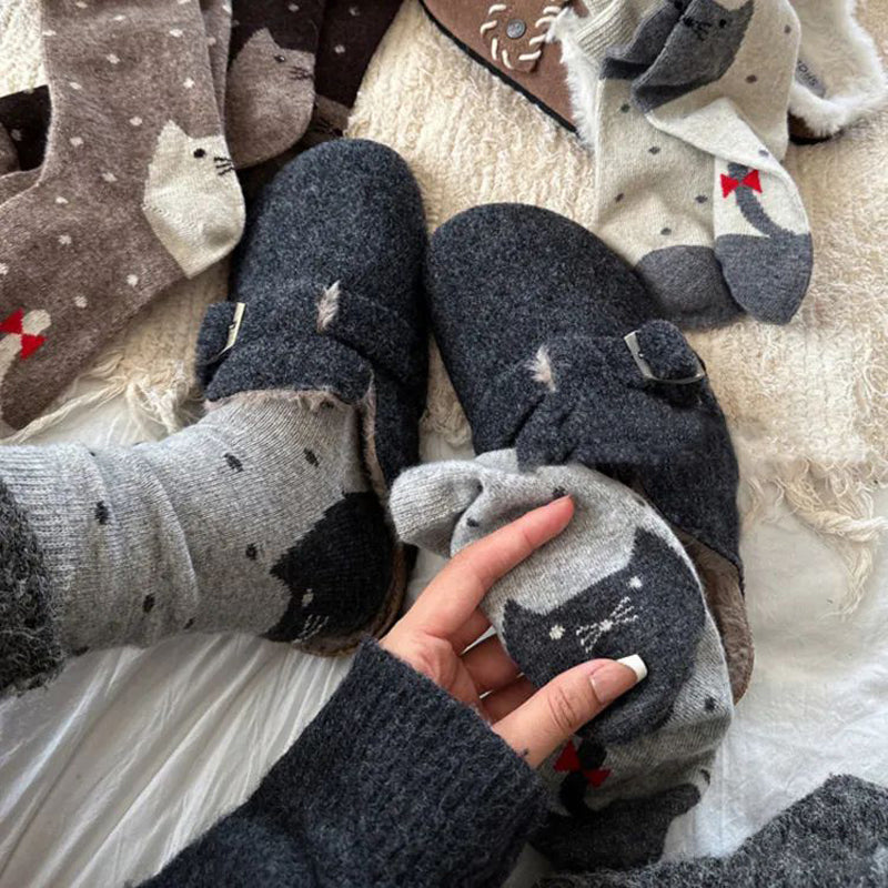 Lässige Comic-Design Socken