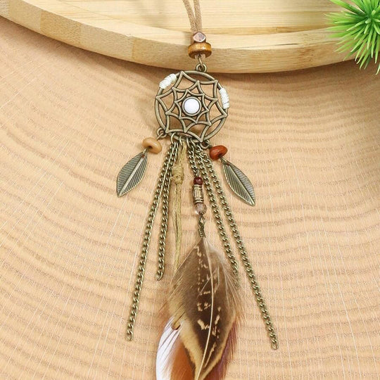 Bohemian Vintage Anhänger-Halskette