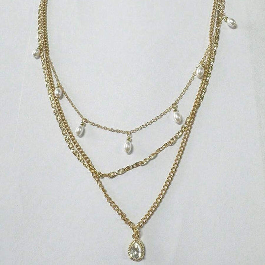 Bohemien Vintage Anhänger Halskette