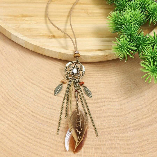 Bohemian Vintage Anhänger-Halskette