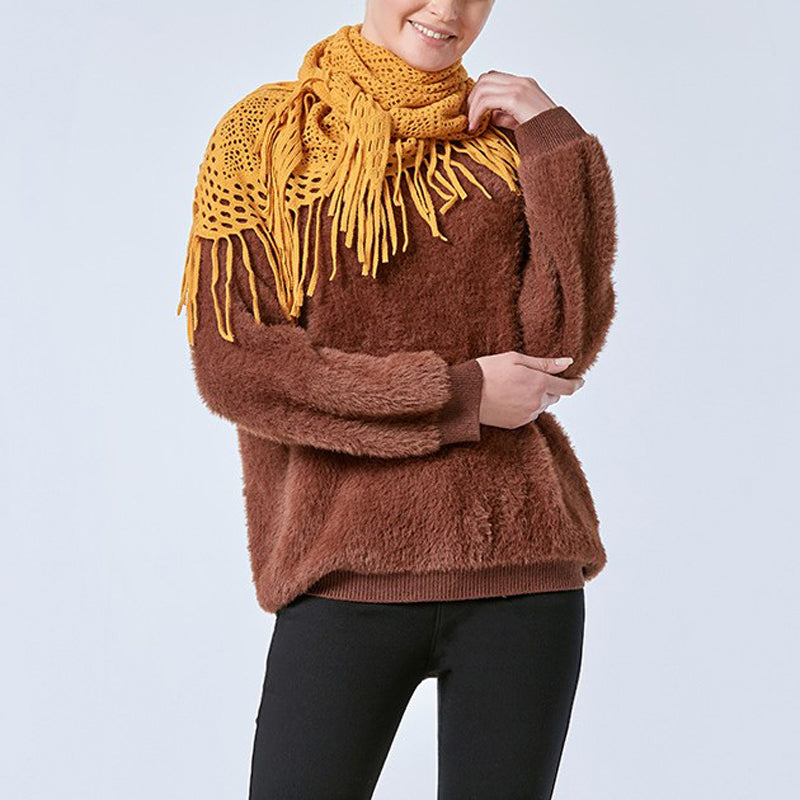 Eleganter Hohengürtel-Schal