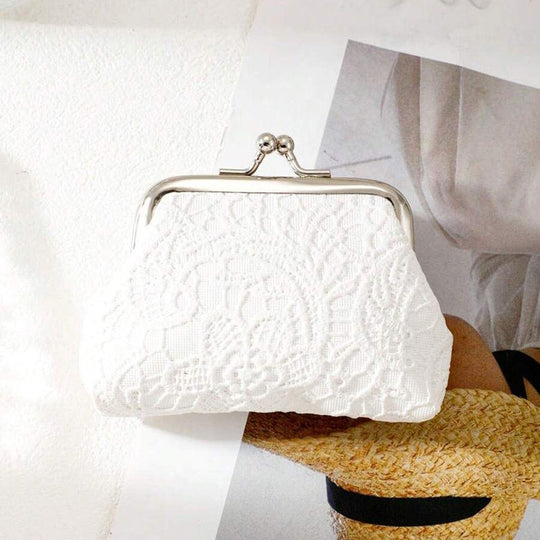 Vintage Spitze Geldbörse