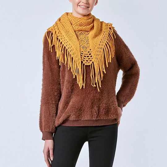 Eleganter Hohengürtel-Schal