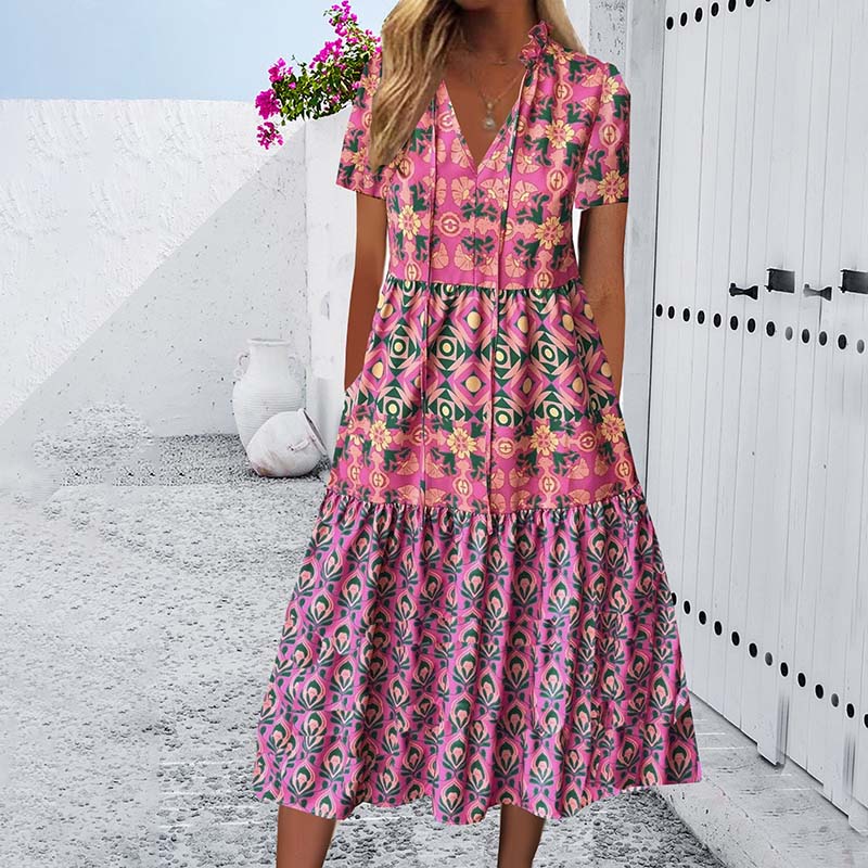 Boho Vintage Kleid