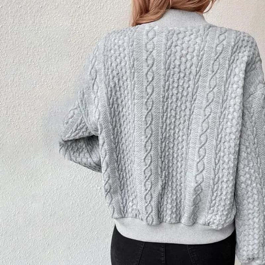 Lässig gestrickter Cardigan