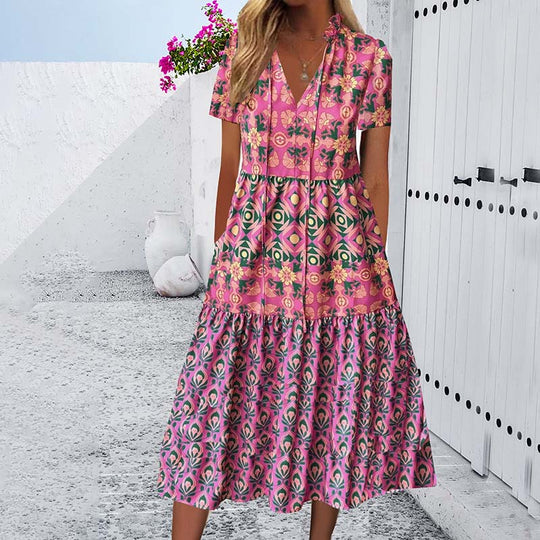 Boho Vintage Kleid