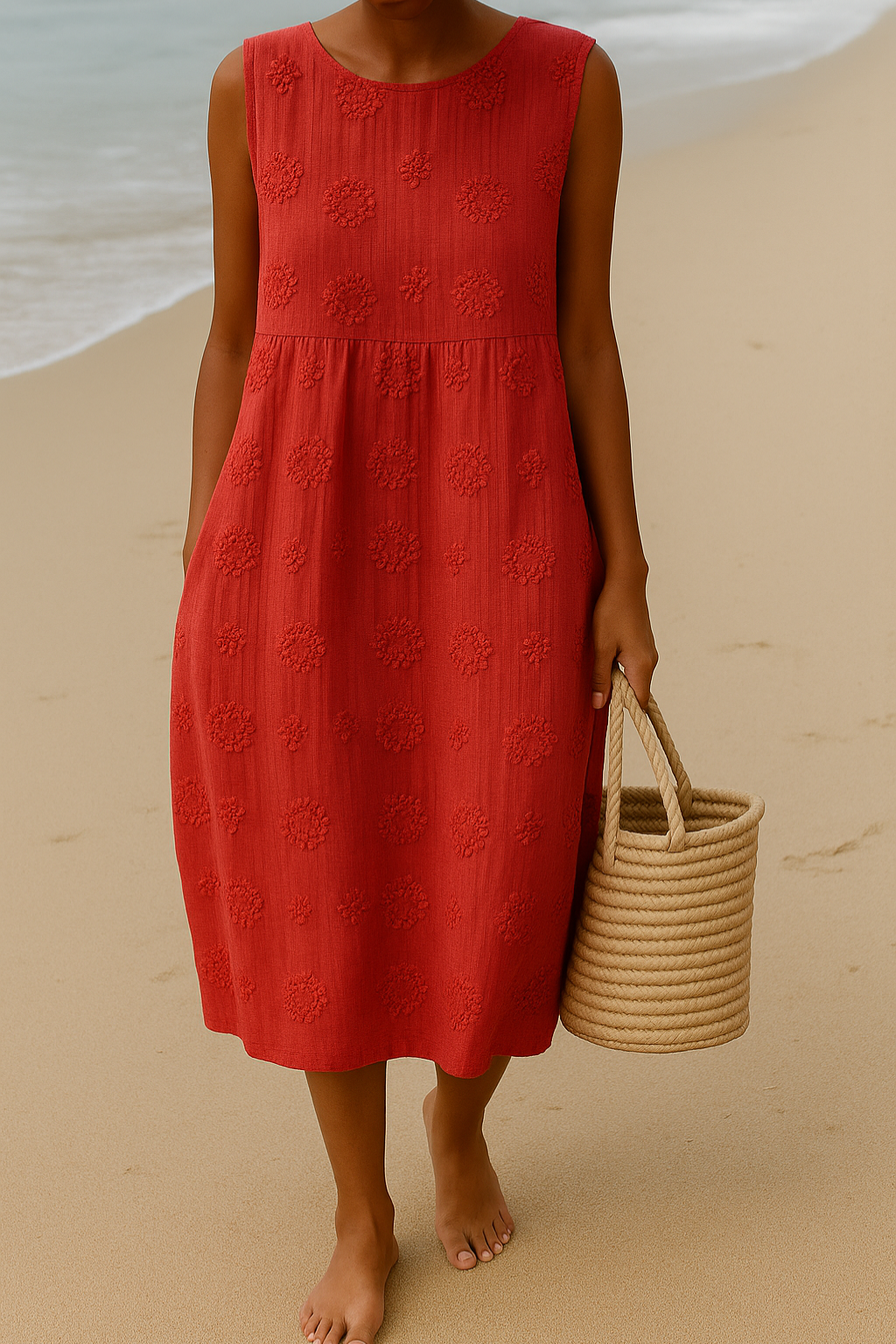 Besticktes Sommerkleid