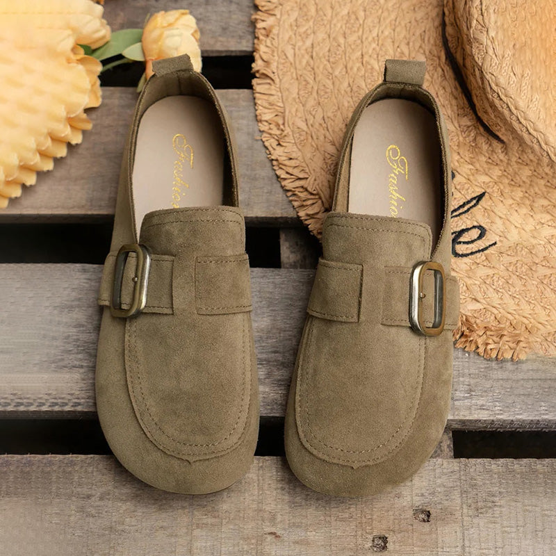 Bequeme Vintage Slip-On Schuhe