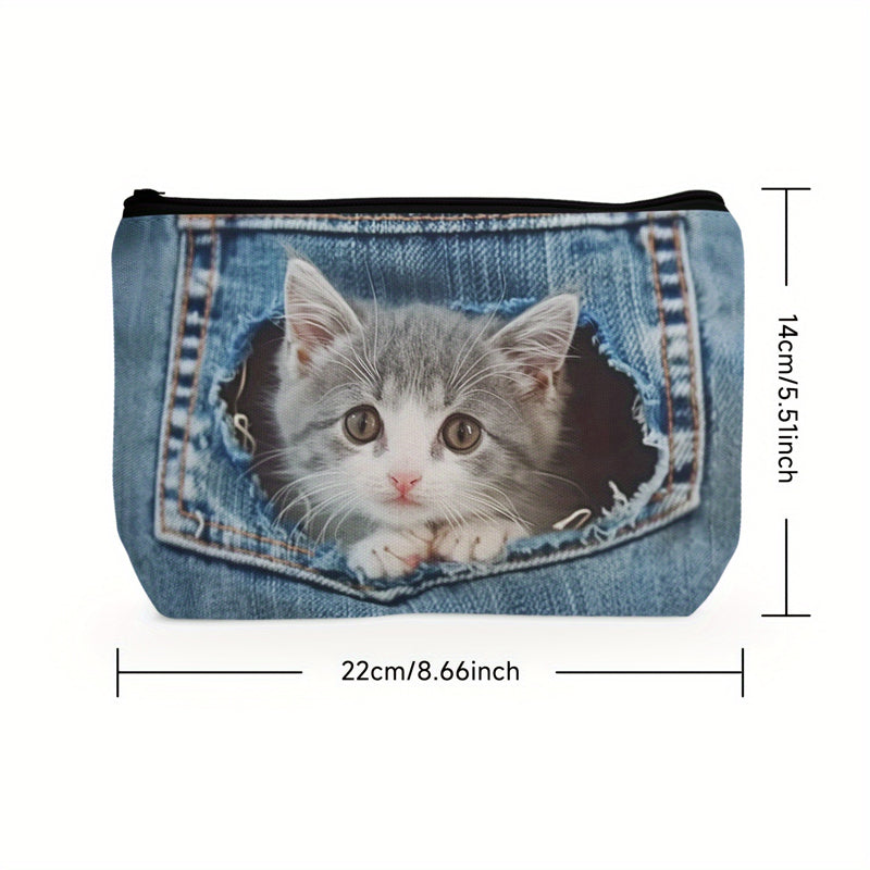 Kreative Katzenmuster-Tasche