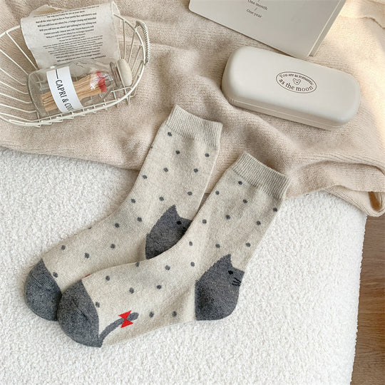 Lässige Comic-Design Socken