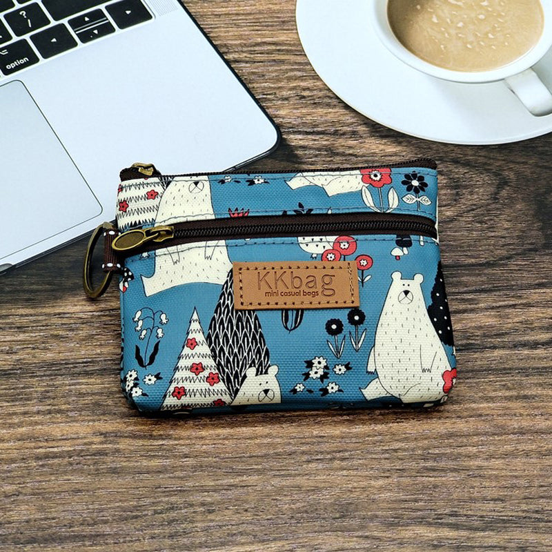 Geldbörse mit Tiermuster