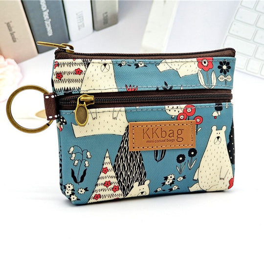 Geldbörse mit Tiermuster