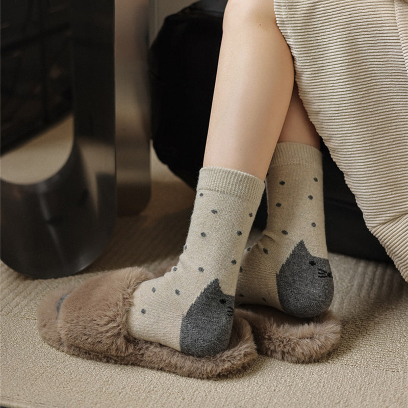 Lässige Comic-Design Socken