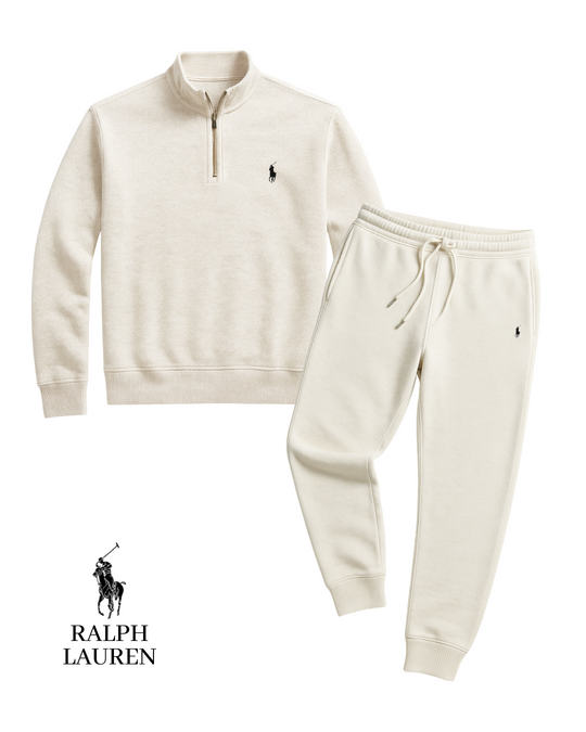 Essentielles Half-Zip & Jogger-Set