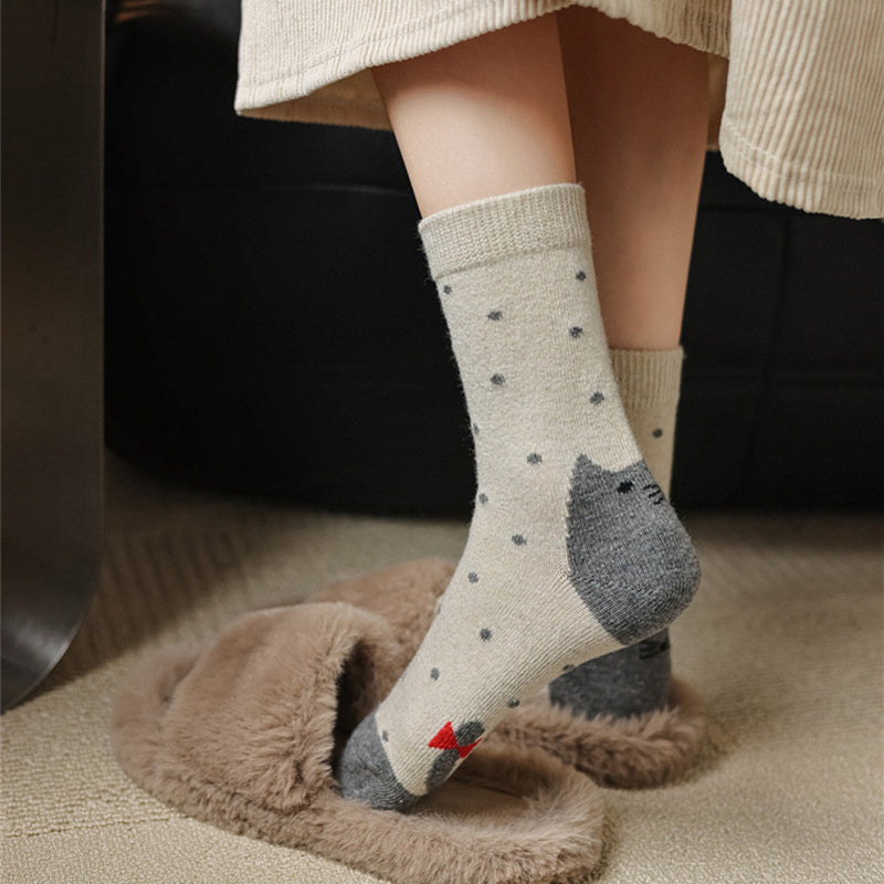 Lässige Comic-Design Socken