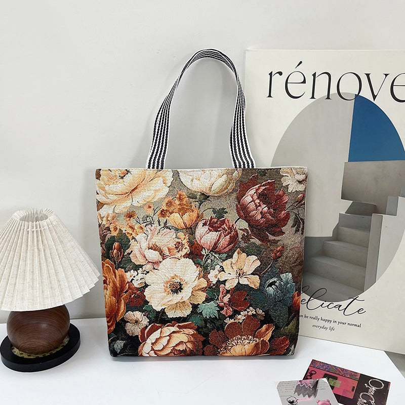 Lässige Vintage-Tasche aus Canvas