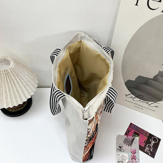 Lässige Vintage-Tasche aus Canvas