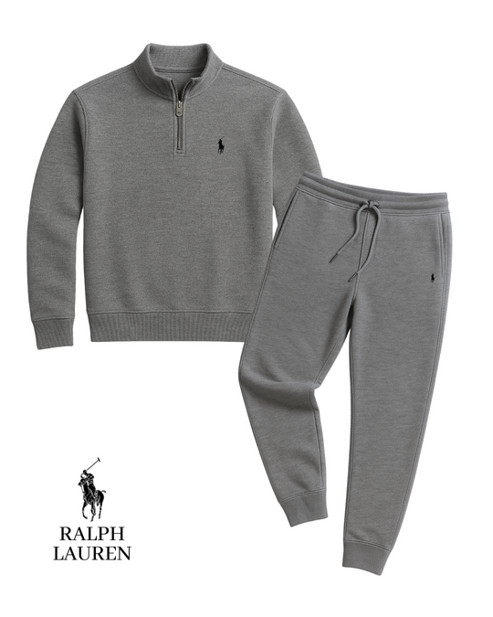 Essentielles Half-Zip & Jogger-Set