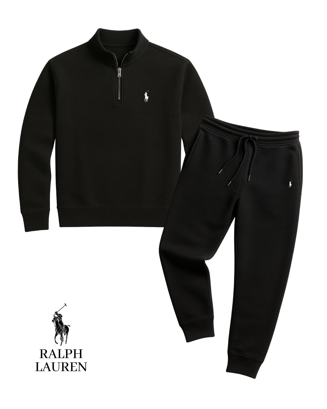 Essentielles Half-Zip & Jogger-Set
