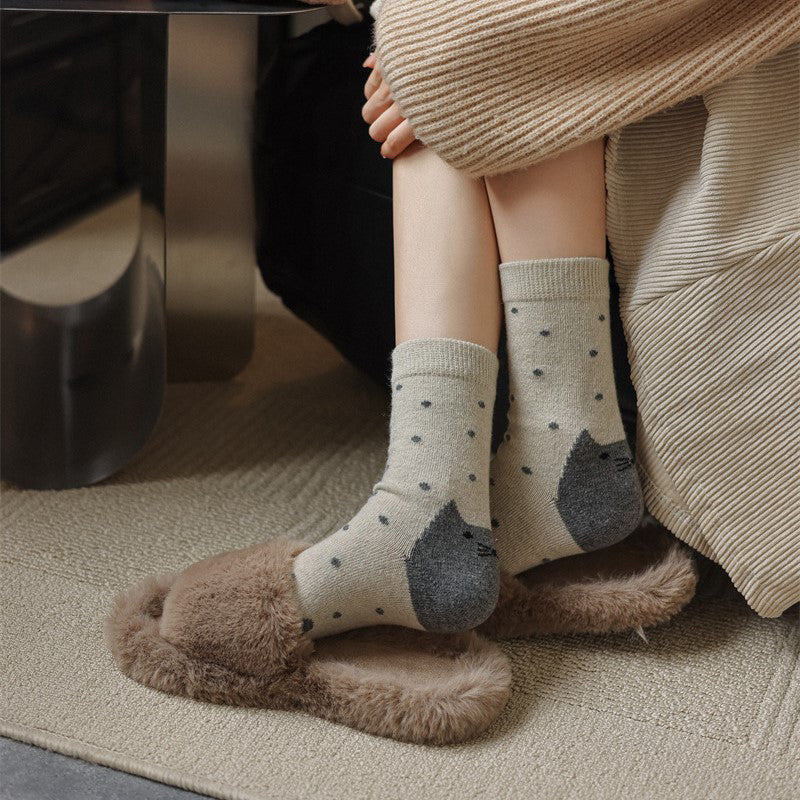 Lässige Comic-Design Socken