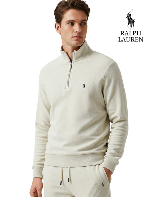 Essentielles Half-Zip & Jogger-Set